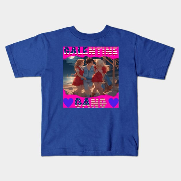 Galentine gang Kids T-Shirt by sailorsam1805